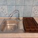 Frigider, aragaz, masina de spalat, chiuveta inox si mobilier